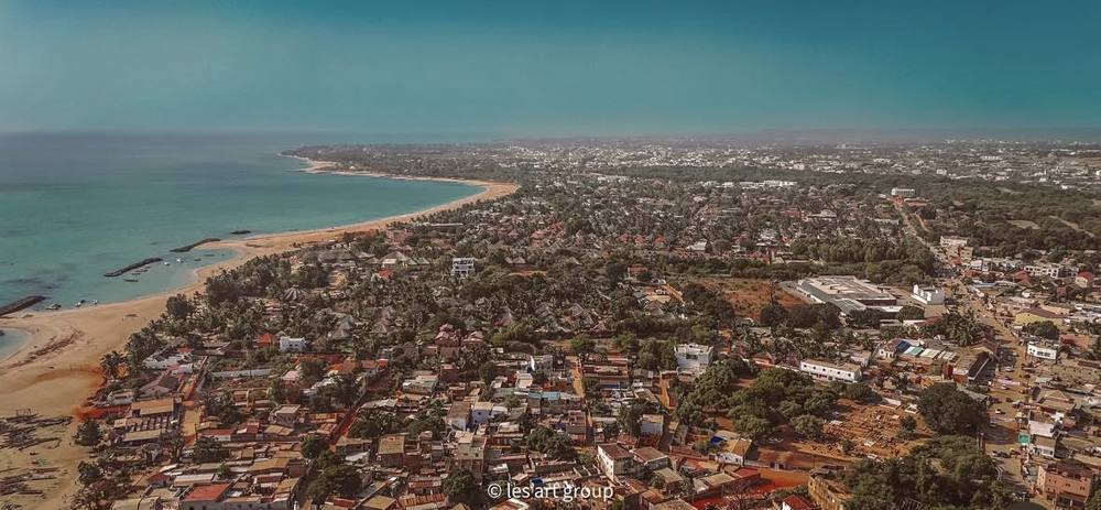 Vue aérienne de Dakar — LES'ART GROUP